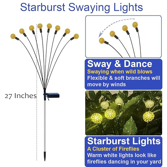 Warm White Solar Garden Light – Moroccan Style thumbnail