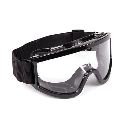 Transparent Safety Goggles – Full Rim Design